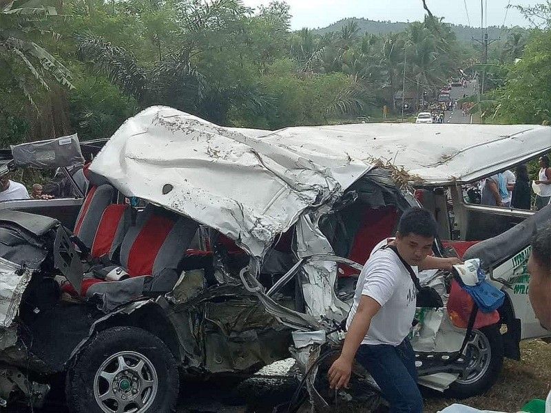 collision in Leyte