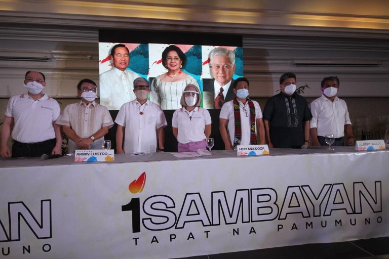 1Sambayan candidates 2022 elections