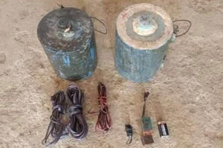 2 improvised explosive devices seized in Samar