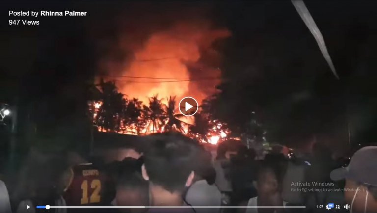 20 houses burned to ashes in Boracay