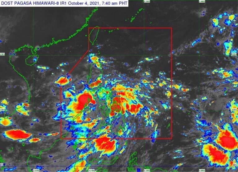 24 areas under signal no.1 due to TD Lannie
