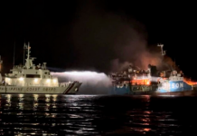 28 killed in Basilan ferry fire