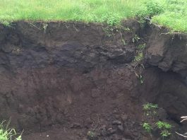 3 apparent sinkholes appeared in Taal, Batangas