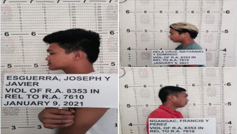 3 men allegedly rape Grade 9 student in Nueva Ecija