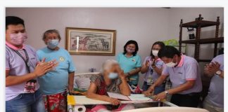 4 centenarians in Davao region received P100,000 each