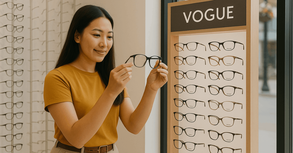 Como comprar óculos Vogue baratos