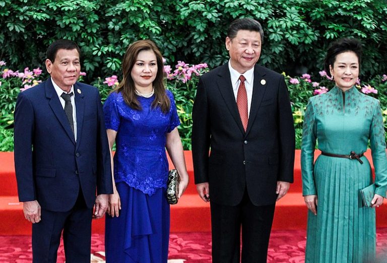 800px Duterte with Honeylet and Xi Jingping Belt and Road Forum