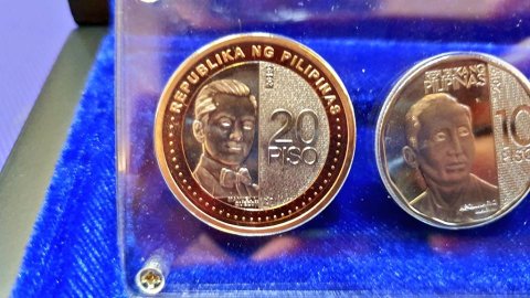New 20 peso coin design