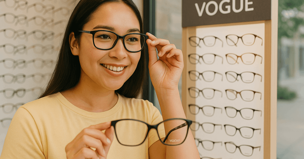 Como comprar óculos Vogue baratos