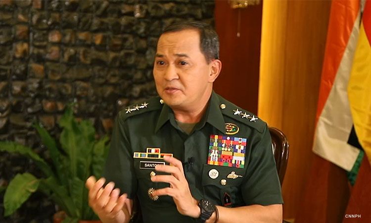 AFP chief Felimon Santos infected with COVID-19
