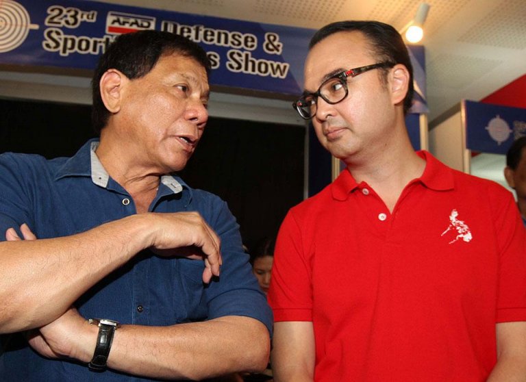 Alan Cayetano 'not in favor' of Pres. Duterte running for VP in Election 2022