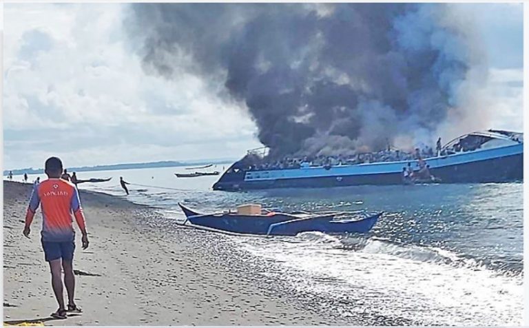 All crew members of MV Mercraft 2 survive fire incident