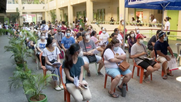 Almost 100 pct have been vaccinated with first dose in Manila