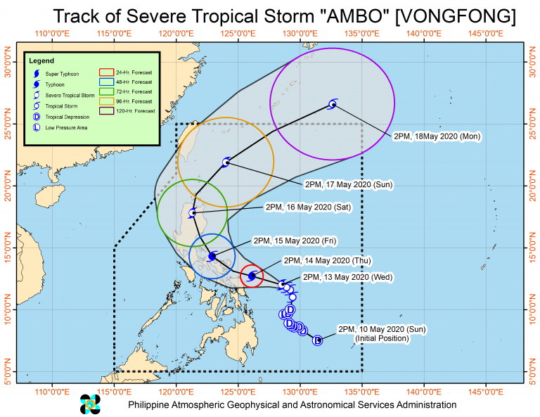 Ambo now a severe tropical storm