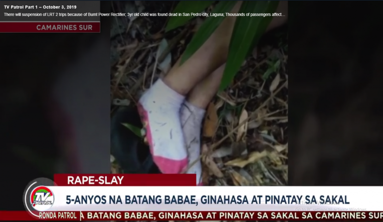 Another missing girl found dead, raped in Camarines Sur