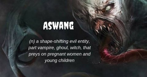 Illustration of aswang in the Philippines