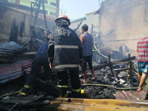 BFP Cebu continues to investigate the fire incident