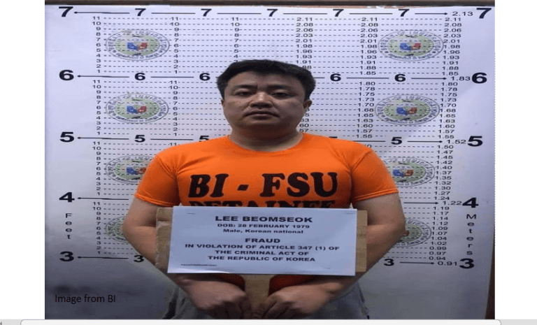 BI agents nab Korean swindler in Pampanga
