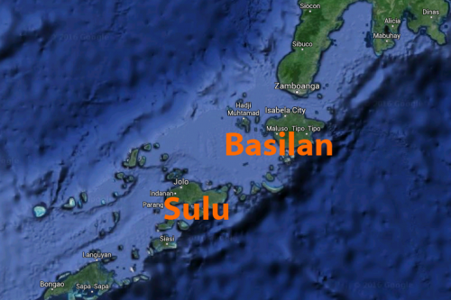 Basilan map, Abu Sayyaf Bandit Captured