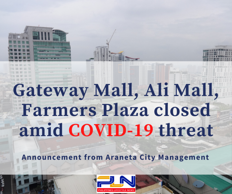 3 malls in QC closed amid coronavirus threat