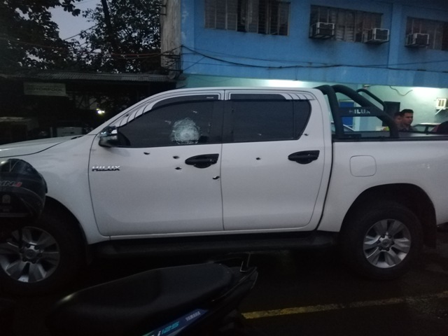 Bulletproof vehicle saves Caloocan City prosecutor from ambush try