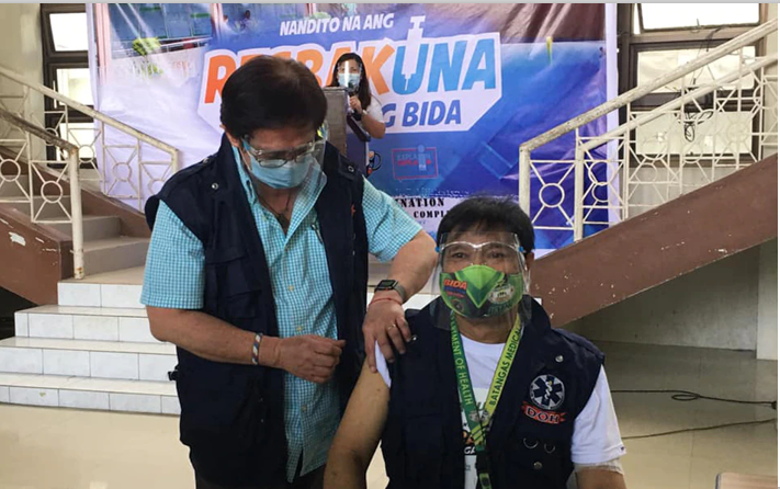 COVID-19 vaccination begins in Batangas, Bulacan, Oriental Mindoro