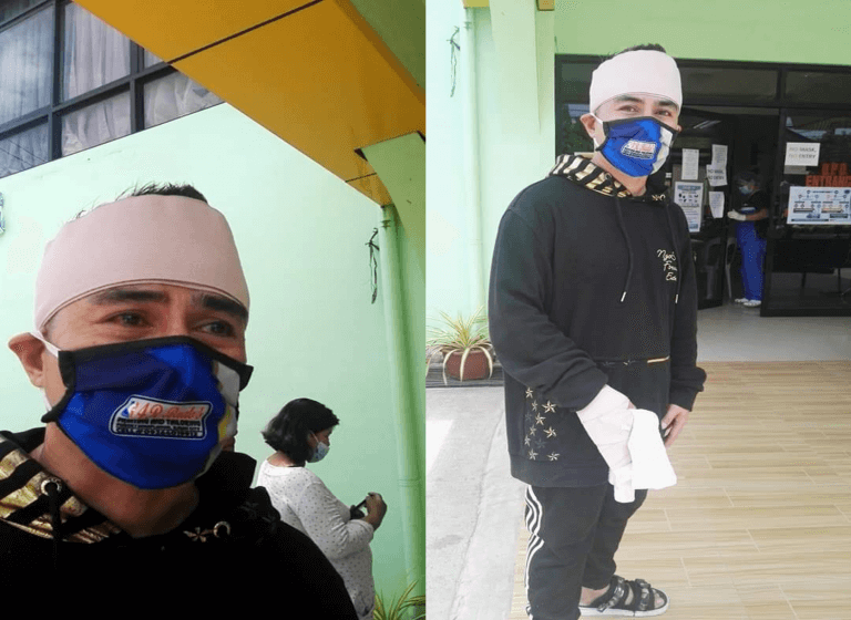 COVID-19 violence man beaten while giving free masks in Iligan City