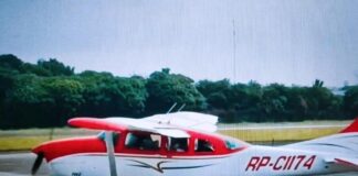 Cessna C206 plane RPC 1174 found