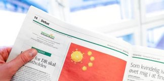 China-offended-over-Danish-newspaper-coronavirus-flag-cartoon