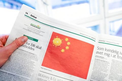 China-offended-over-Danish-newspaper-coronavirus-flag-cartoon