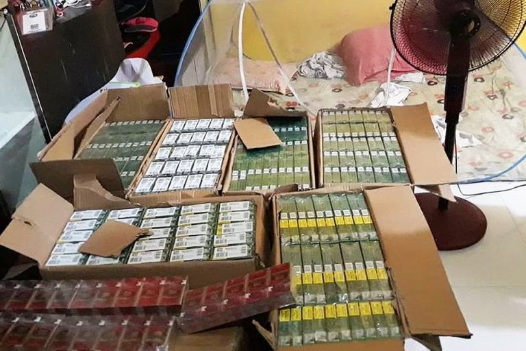 Chinese arrested over P9-M worth smuggled cigarettes in Gensan