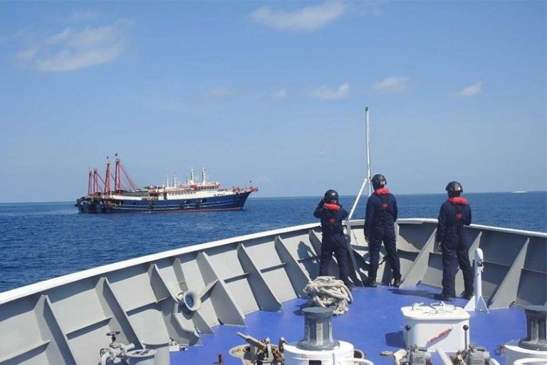 Chinese militia vessels disperse Sabina Shoal- Esperon