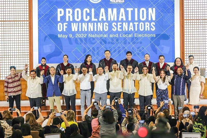 Comelec Proclaims 12 New Elected Senators Pln Media