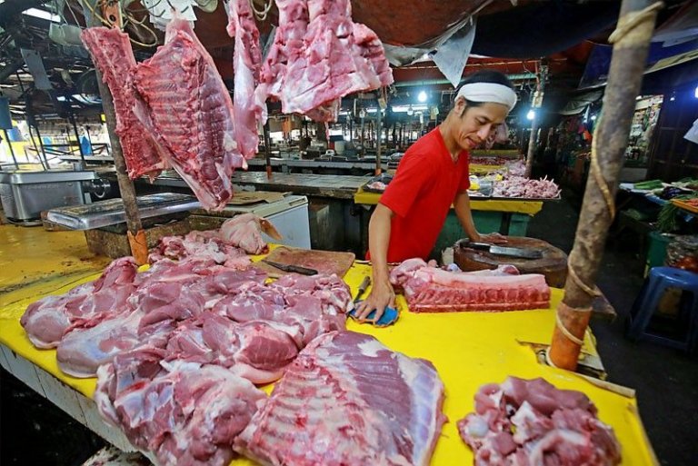 DA recommends to Duterte P270-P300 pork price freeze