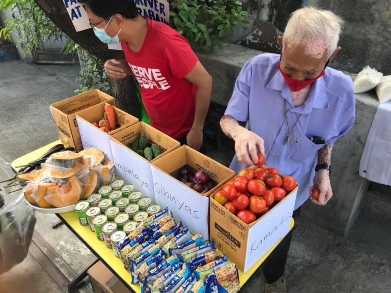 DILG urges community pantries to give food to seniors in their homes