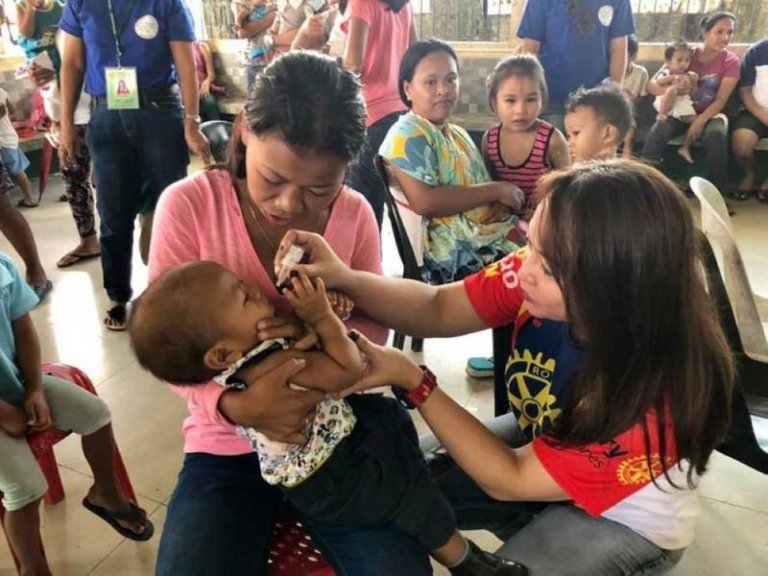 DOH Davao commences polio vaccine today after water sample tested positive of poliovirus