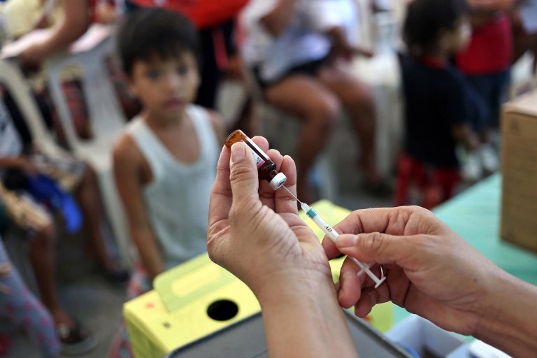 DOH immunization drive affected by Typhoon Quinta
