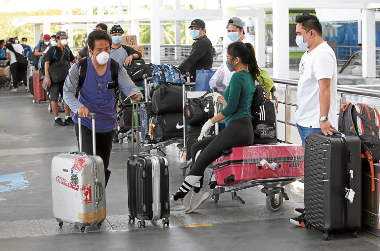 DOH opposes home quarantine for returning Filipinos