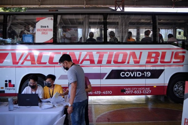 DOH question's mandatory vaccination of on-site workers