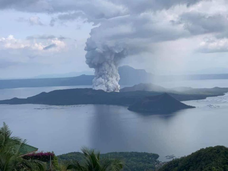 DOH warns against dangers of Taal Volcano's emissions