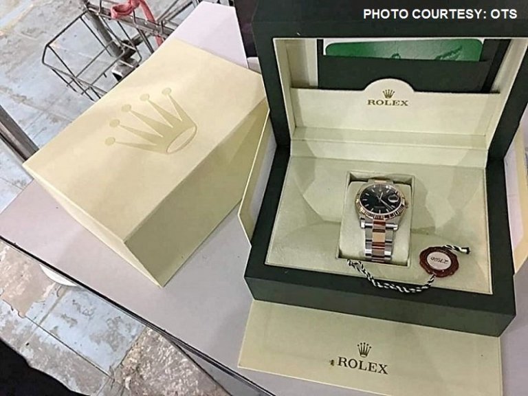 Davao airport staff returns P500k worth of watch to owner