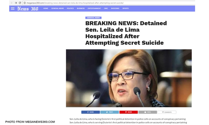 De Lima rushed to hospital 2 CNNPH