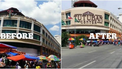 Divisoria before and after clearing operations