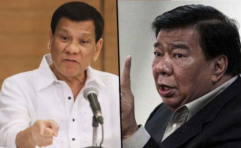 Duterte calls Drilon a 'hypocrite' for allegedly defending the Lopezes