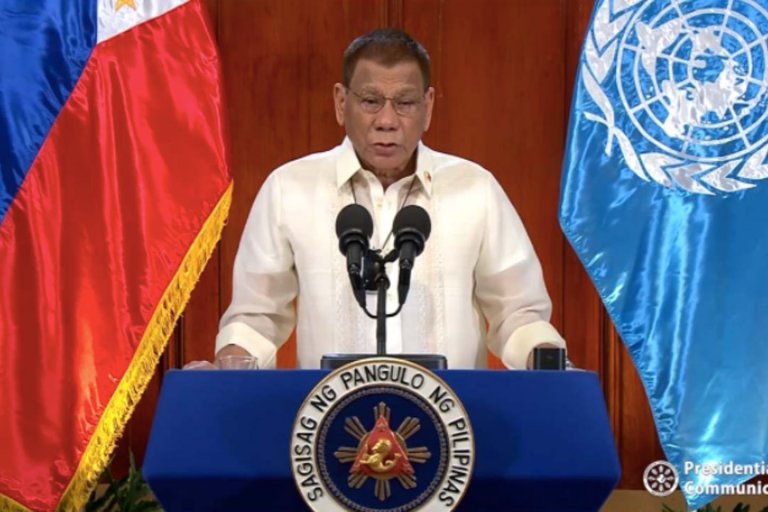 Duterte calls on UN fight pandemic