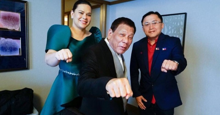 Duterte eyes Sara or Bong Go as his successor- Roque