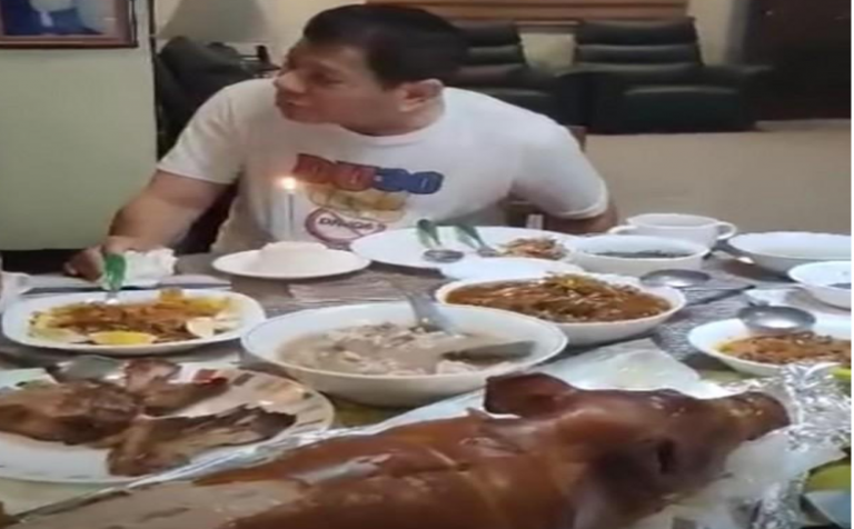 Duterte lechon birthday