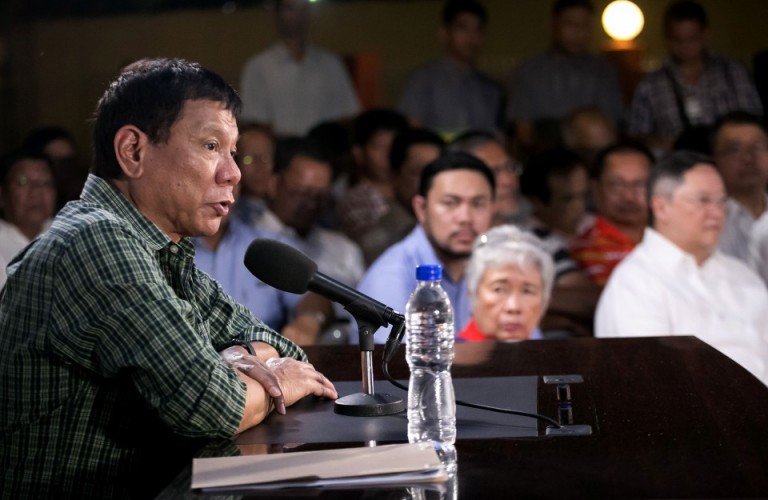 Duterte media press conference