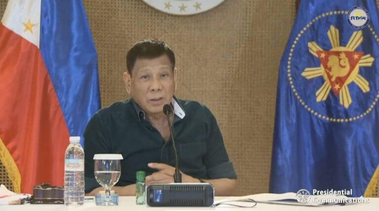 Duterte warns those who plan to interrupt, cheat in Election 2022