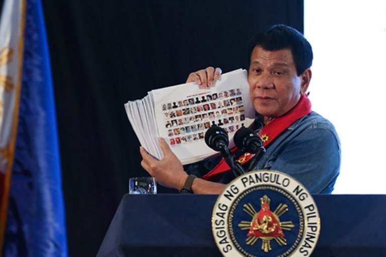 Duterte's drug watchlist